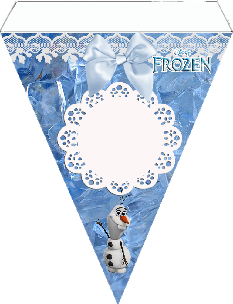 Frozen Happy Birthday Banner Free Printable