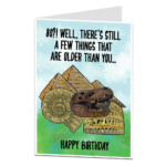 Funny 80th Birthday Card Still A Few Things Older Than You