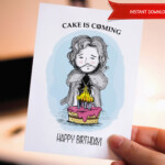 Game Of Thrones Birthday Card Printable Bursagajipegawai