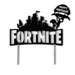 GmakCeder Birthday Cake Topper For Fortnite Birthday Cake Decoration