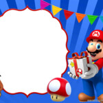 Greeting Cards Digital Card INSTANT DOWNLOAD Printable Super Mario