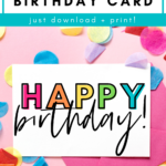 Half Birthday Cards Printable Free Printable Word Searches