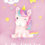 Happiest Unicorn Birthday Card Free Greetings Island Unicorn