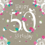 Happy 50th Birthday Card Images And Photos Finder