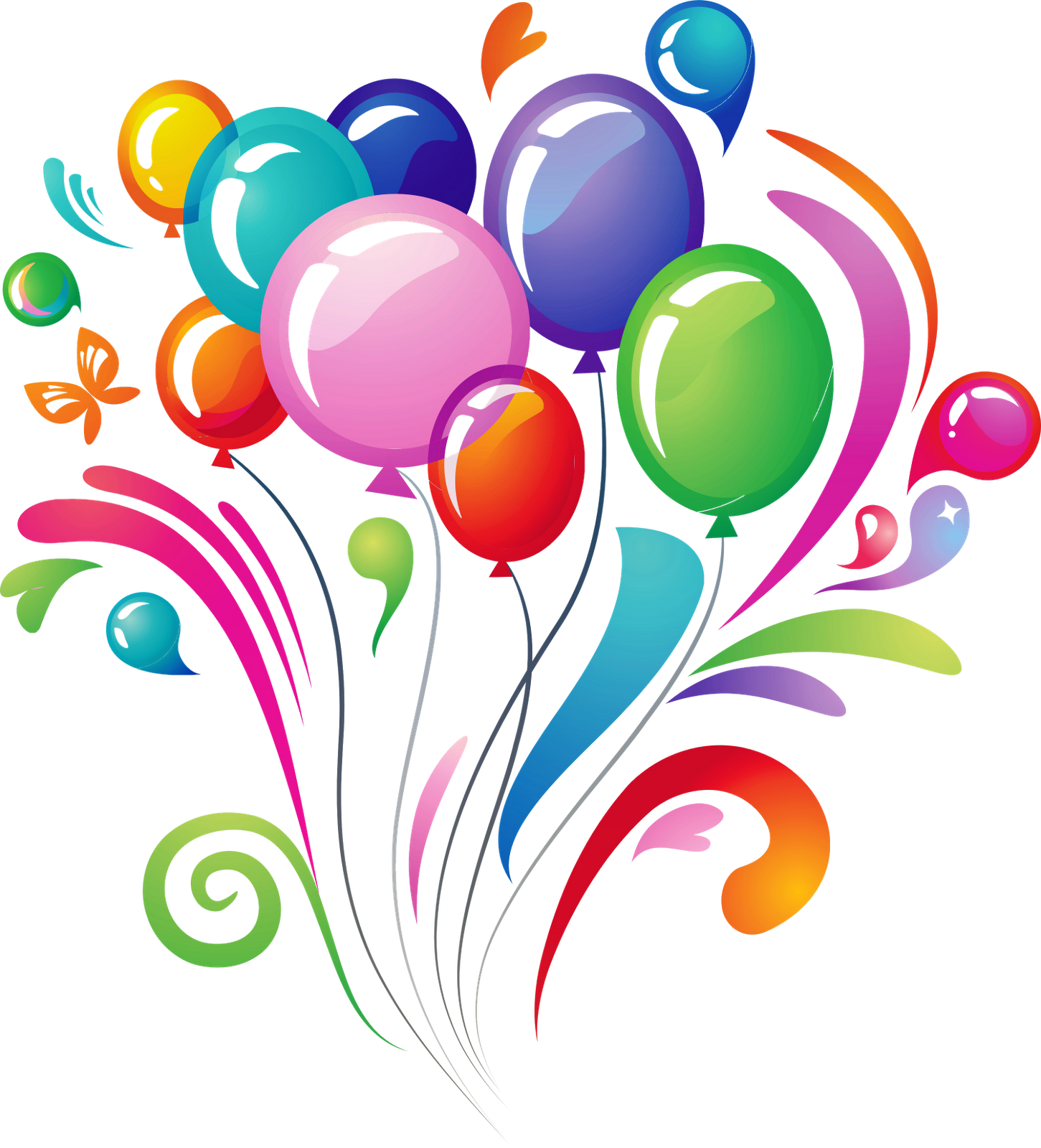 Happy Birthday Balloons Png ClipArt Best