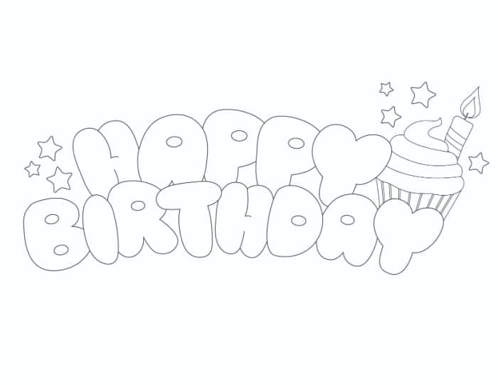 Happy Birthday Bubble Letters 3 Styles Freebie Finding Mom Happy