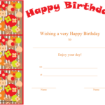 Happy Birthday Certificate Template Download Printable PDF Templateroller