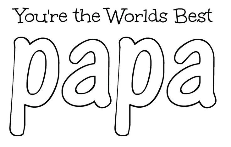 Happy Birthday Grandpa Coloring Pages Papa Best Book For Father s Day