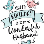 Happy Birthday Husband Printable Cards Images And Photos Finder