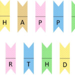 Happy Birthday Mini Banner cake Banner free Printable Keeping It Real