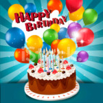 Happy Birthday Poster Stock Photo Royalty Free FreeImages