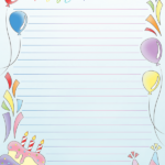 Happy Birthday Stationery Free Printable 2023 FreePrintableBirthday