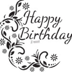 Happy Birthday Stencil Free Printable Letter Stencils Letter