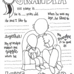 Happy Fathers Day Grandpa Coloring Pages Free Download Gambr co