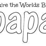 Happy Fathers Day Grandpa Coloring Pages Printable Wickedgoodcause