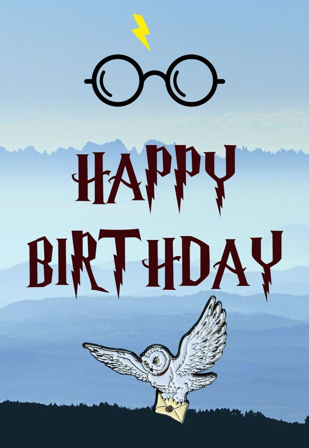 Harry Potter Birthday Card Printable Bluntcric