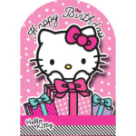 Hello Kitty Birthday Card Hello Kitty Angel Gift Greeting Card