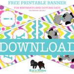 How To Celebrate A Dog Birthday Party Free Printable Party Kit Kol