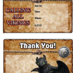 How To Train Your Dragon 2 Free Printable Invitations Or Cards