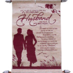 Husband Birthday Scroll Card Buy Online At Best Price In India Snapdeal