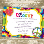 Image Result For Hippie Party Invitation Template Party Invitations