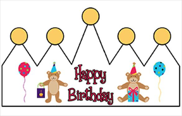 Image Result For Printable Birthday Crown Preschool Birthday 