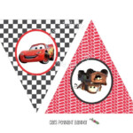 INSTANT DOWNLOAD Printable CARS Themed Happy Birthday Banner