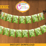 INSTANT DOWNLOAD Tinkerbell Banner Printable Happy