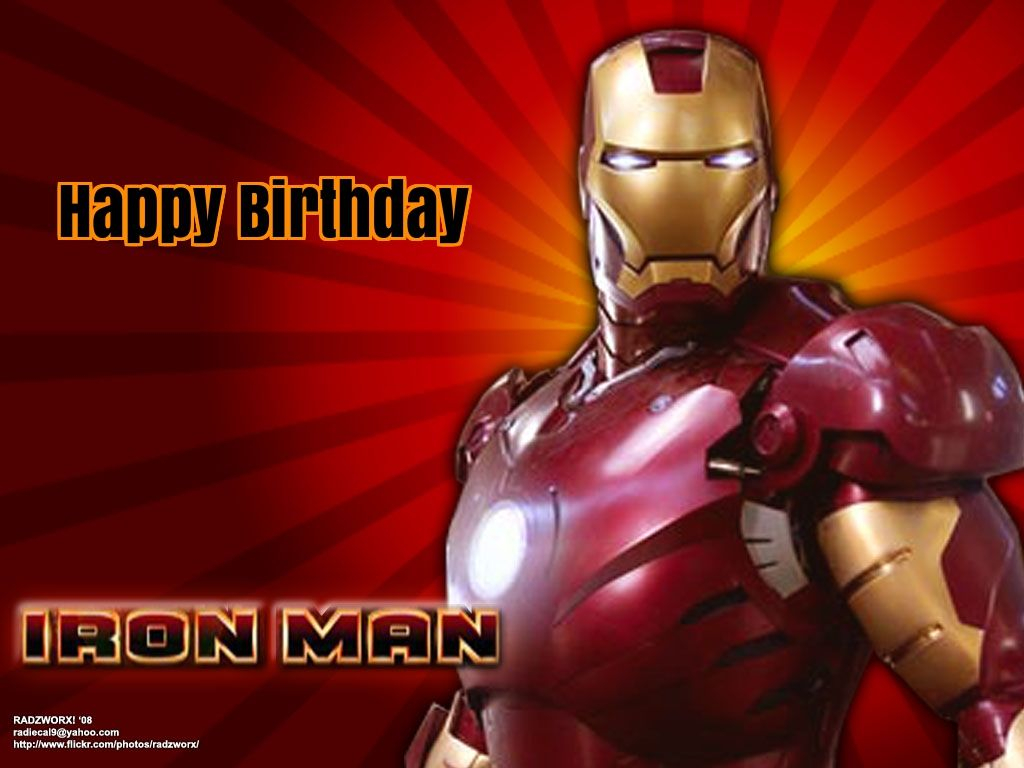 Iron Man Birthday Cards Iron Man Iron Man Birthday Iron Man Movie