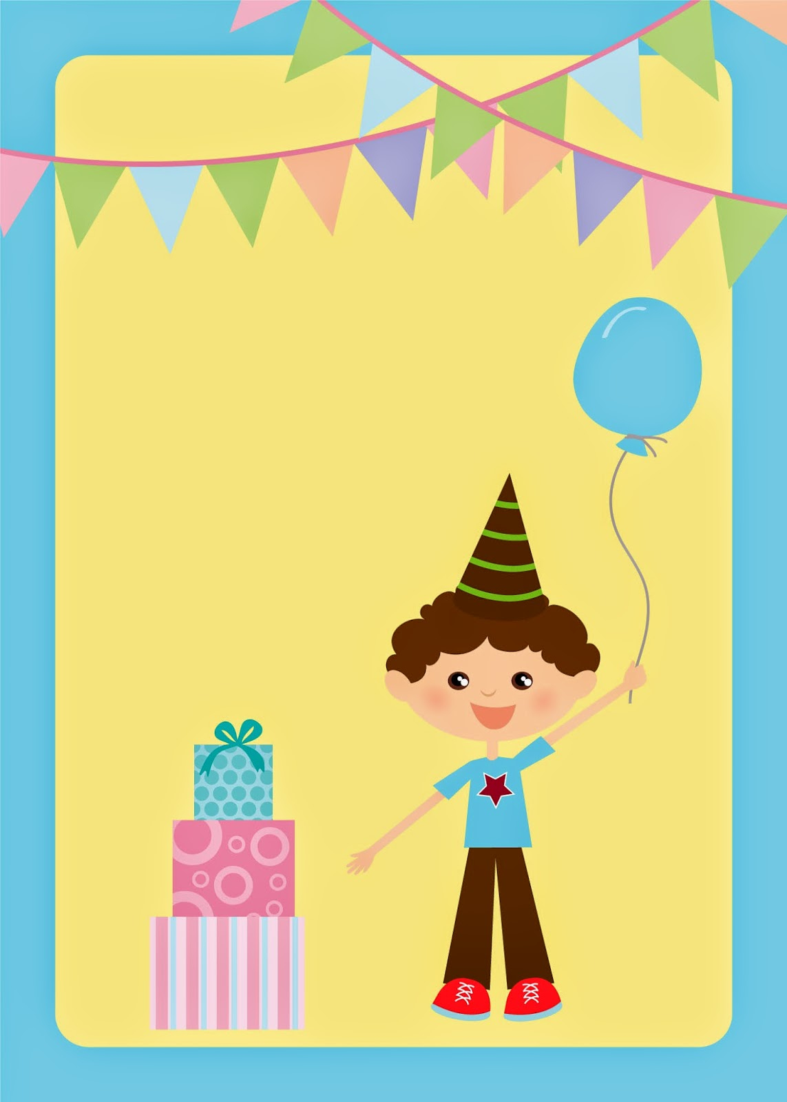 Kids Birthday Party Free Printable Invitations Oh My Fiesta In English