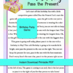 Left And Right Birthday Game Birthday Messages