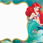 Little Mermaid Birthday Invitation Template Updated Free Printable