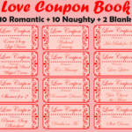 Love Coupon Book Printable Love Coupons Romantic Coupon Etsy Canada