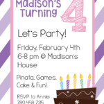 Make A Birthday Invitation Online Free Printable Free Printable