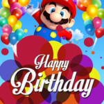 Mario Printable Birthday Cards free PRINTBIRTHDAY CARDS