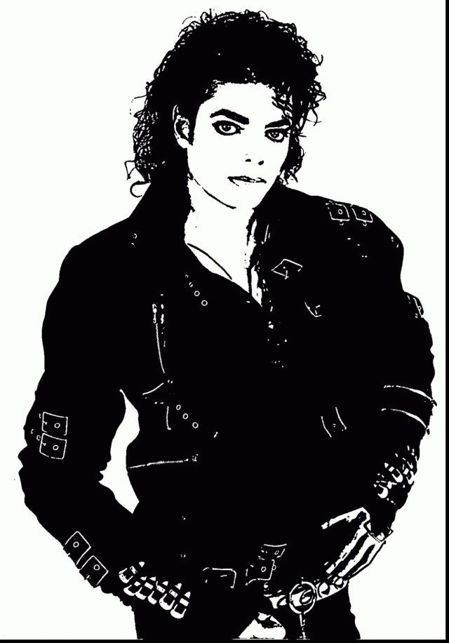 Michael Jackson Thriller Coloring Pages Kids4change757