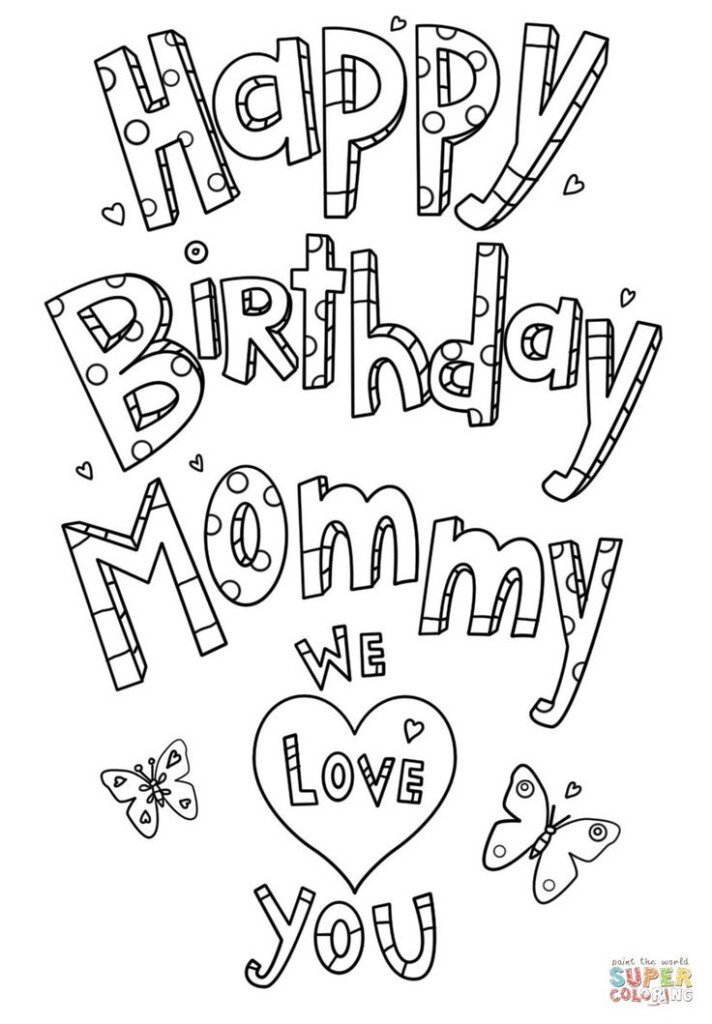 Mom Birthday Card Template Professional Template Ideas 4 Free 