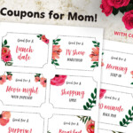 Mother s Day Coupon Book For Mom Last Minute Gift For Etsy Mother s