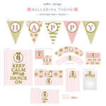 Nellie Design Ballerina Birthday Party