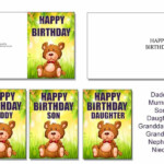 Nephew Birthday Card Free Printable Birthday Cards Printbirthday Cards