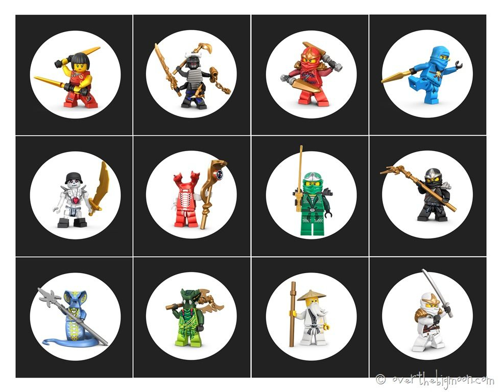 Ninjago Birthday Party With Free Printables Fiesta De Cumplea os 