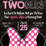 Oh Two Dles Birthday Invitations Inspirational Oh Twodles Birthday