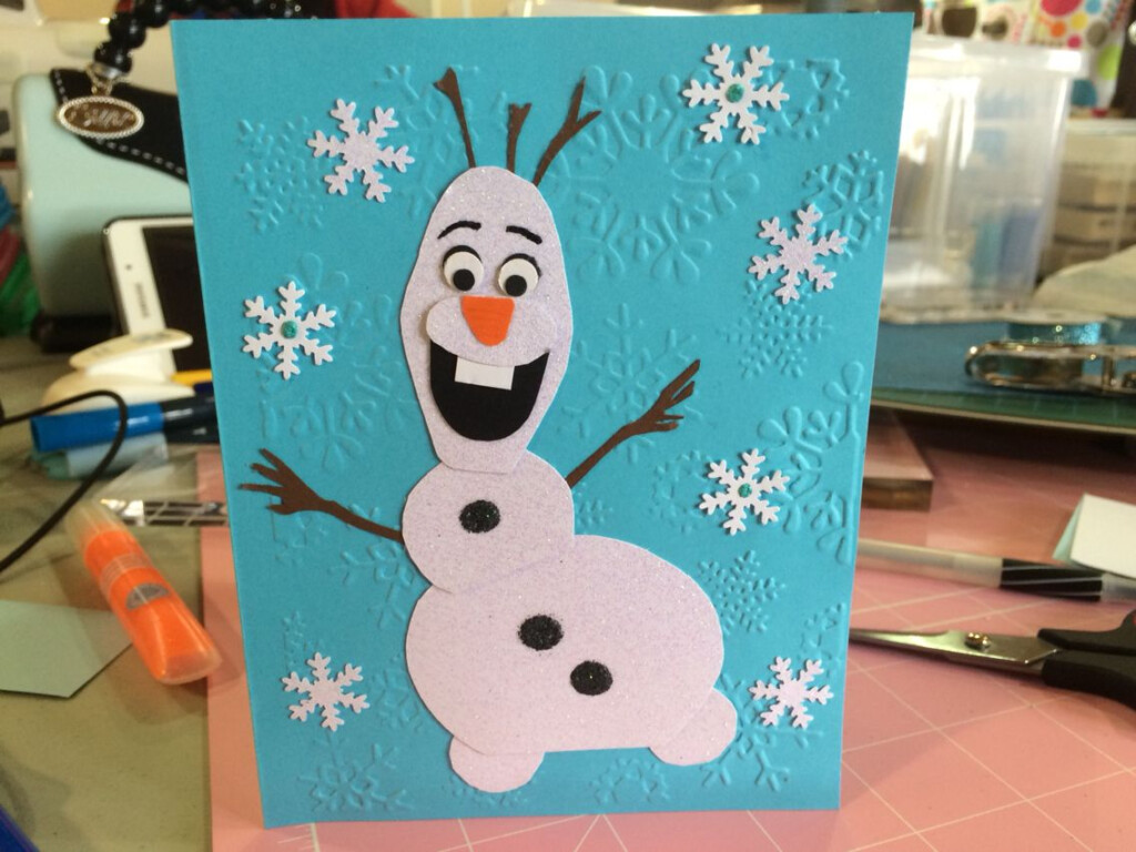 Olaf Birthday Card