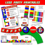 Paper Perfection LEGO PARTY INVITATION AND PARTY PRINTABLES