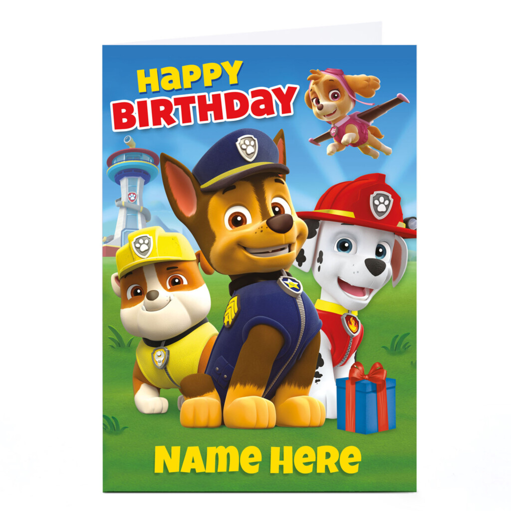 Paw Patrol Birthday Printables Printable Word Searches