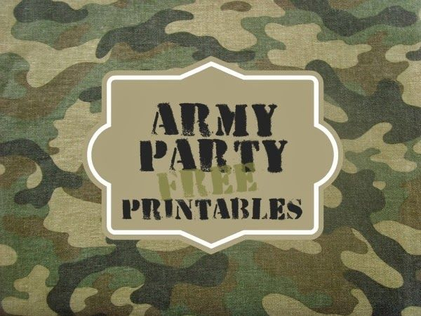 Pin By Seyward Conner On Army Combat Party Army Party Camo Birthday 