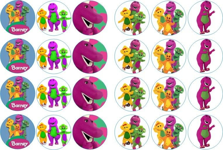 Pin By Talunaka Washington On Barney Printables Barney Birthday Party 