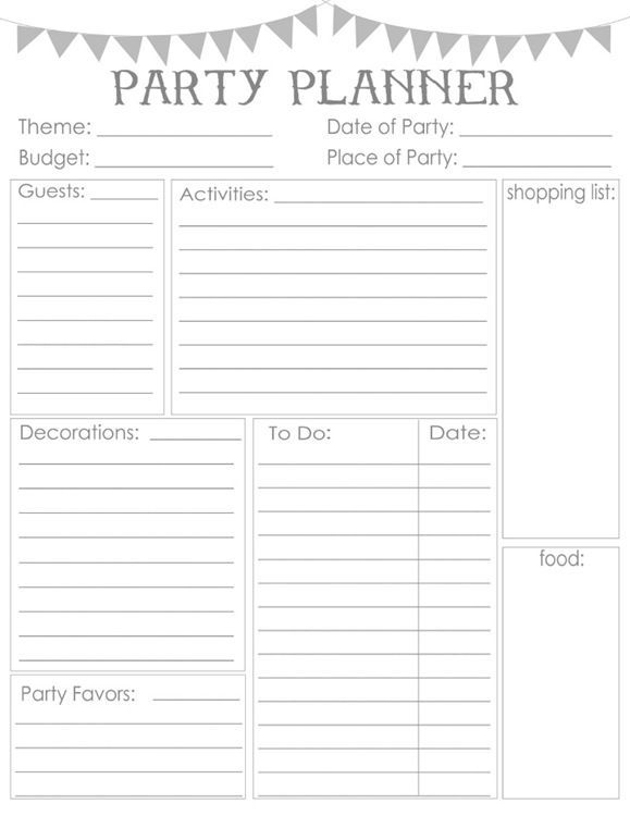 Pin On Party Planning