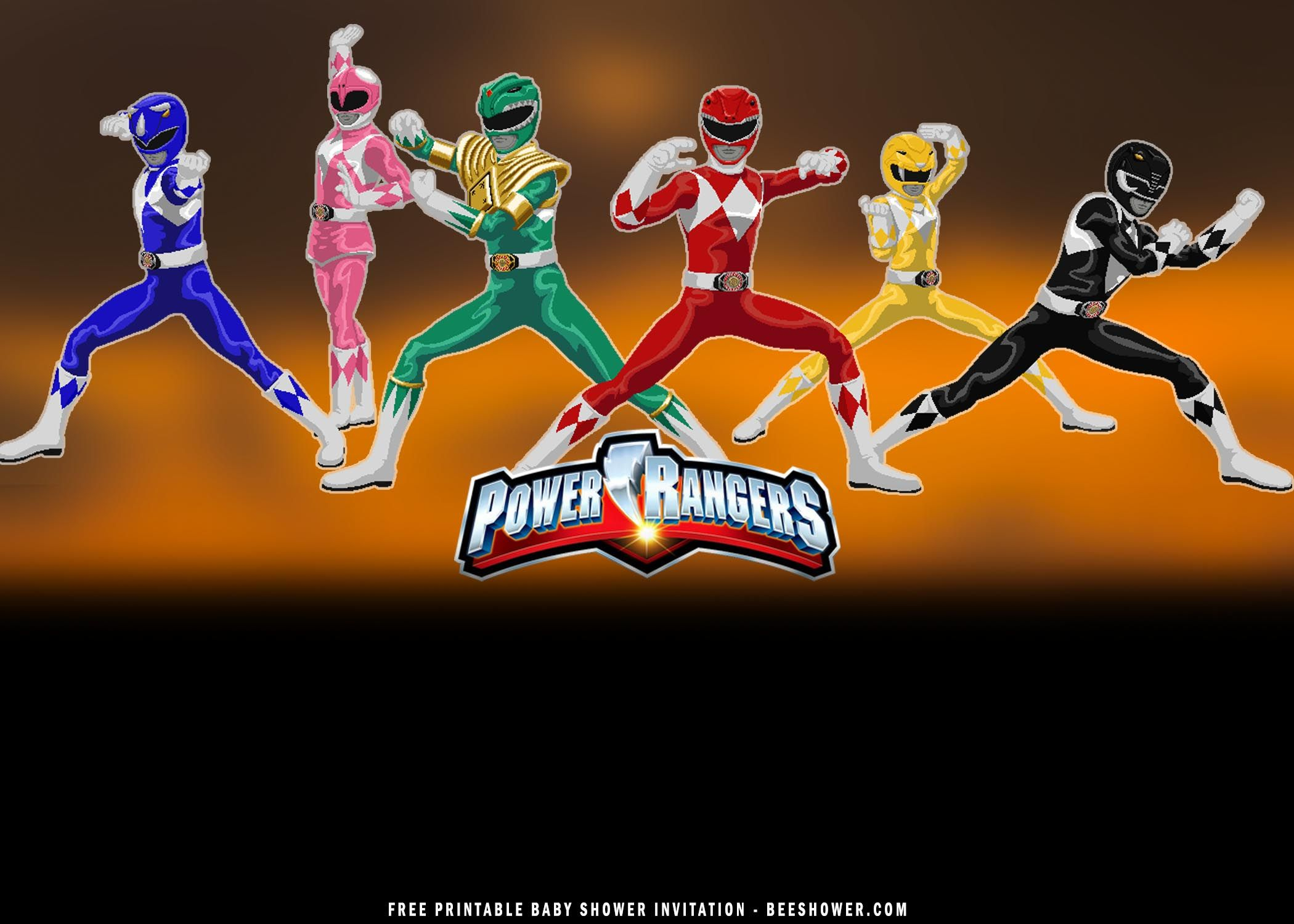 Power Rangers Template