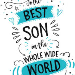 Printable Birthday Card For Son To The Best Son In The Whole Etsy